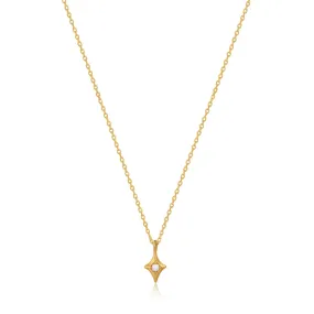 Ania Haie Gold Star Kyoto Opal Pendant Necklace