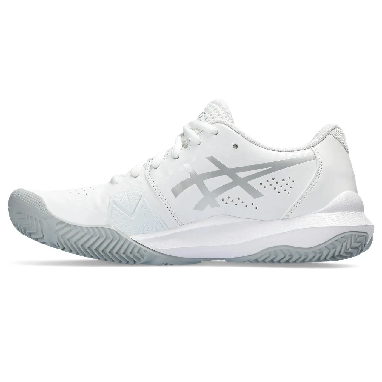 Asics Padelschoen Gel Challenger 14 Dames Wit Zilver