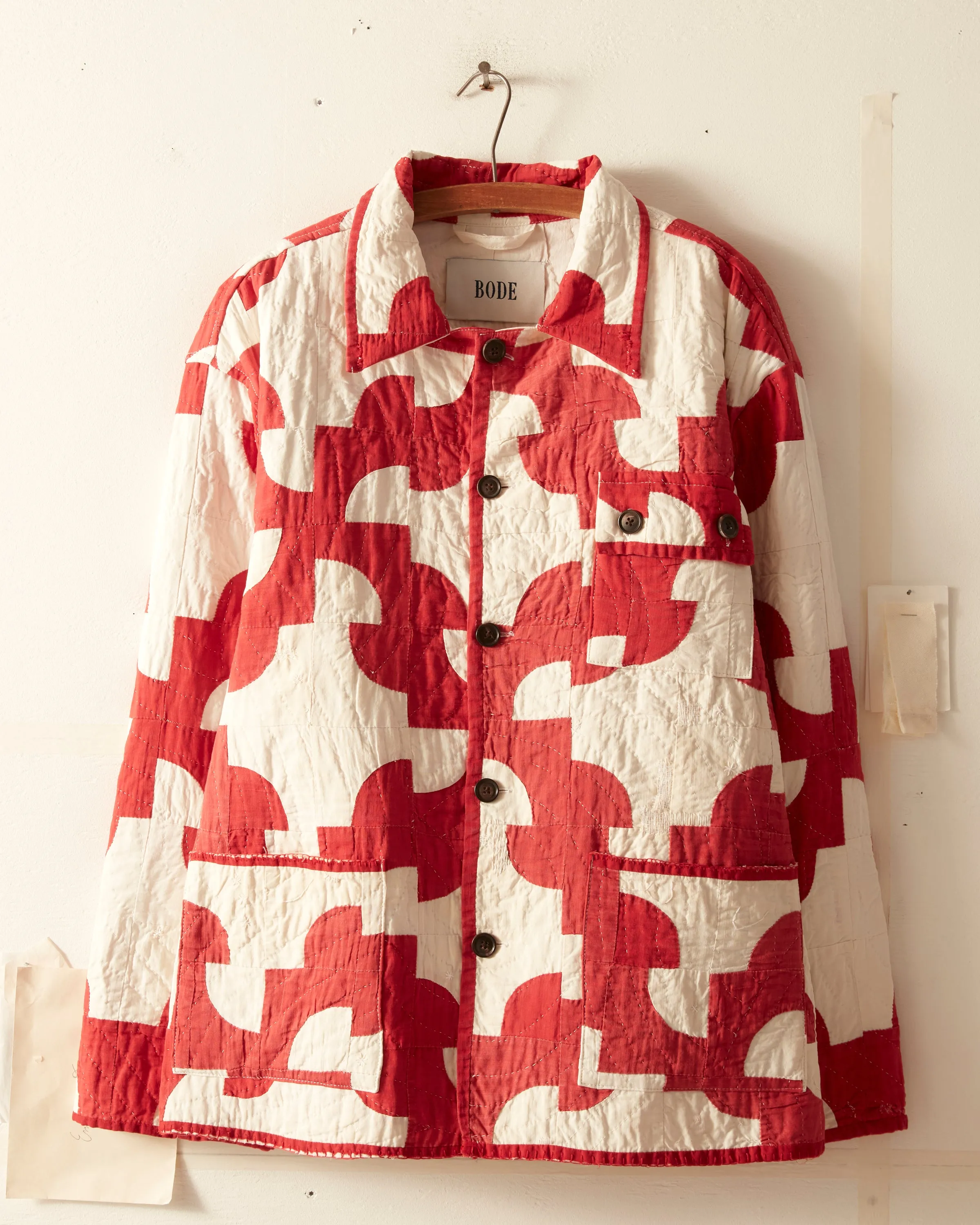 Drunkard's Path Quilt Jacket - L/XL