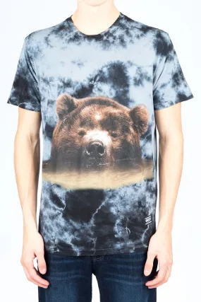 Grizzly Guys Submerged Tie Dye Graphic Tee