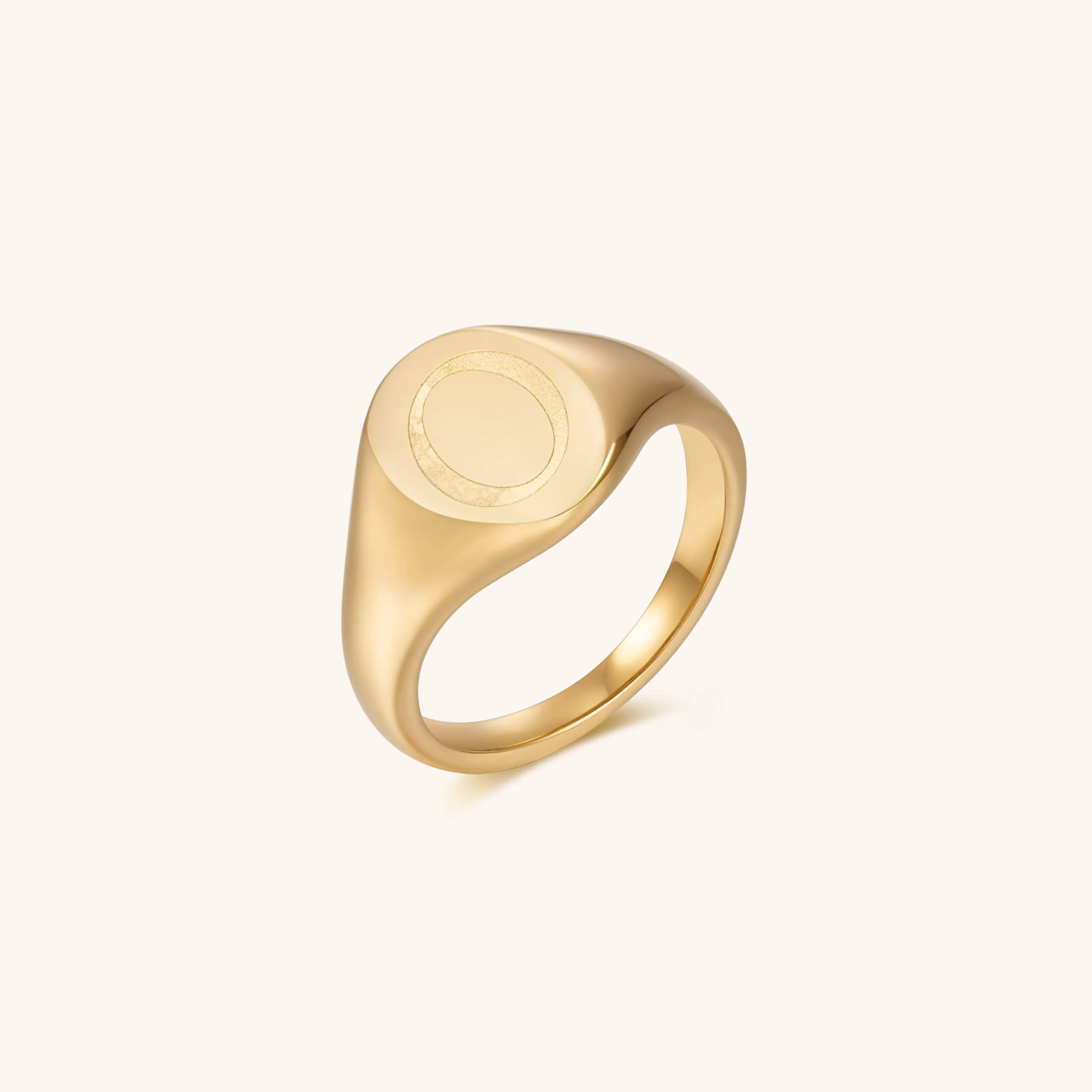 Initial Signet Ring - O