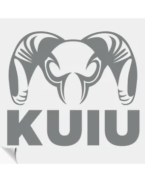 KUIU Cut Vinyl Decal | Grey