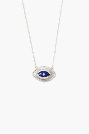 Mariya Evil Eye Necklace Lapis