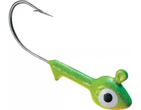 Sea Striker Got-Cha Jig Heads Chartreuse/Lime/Orange 1/4oz 7pk