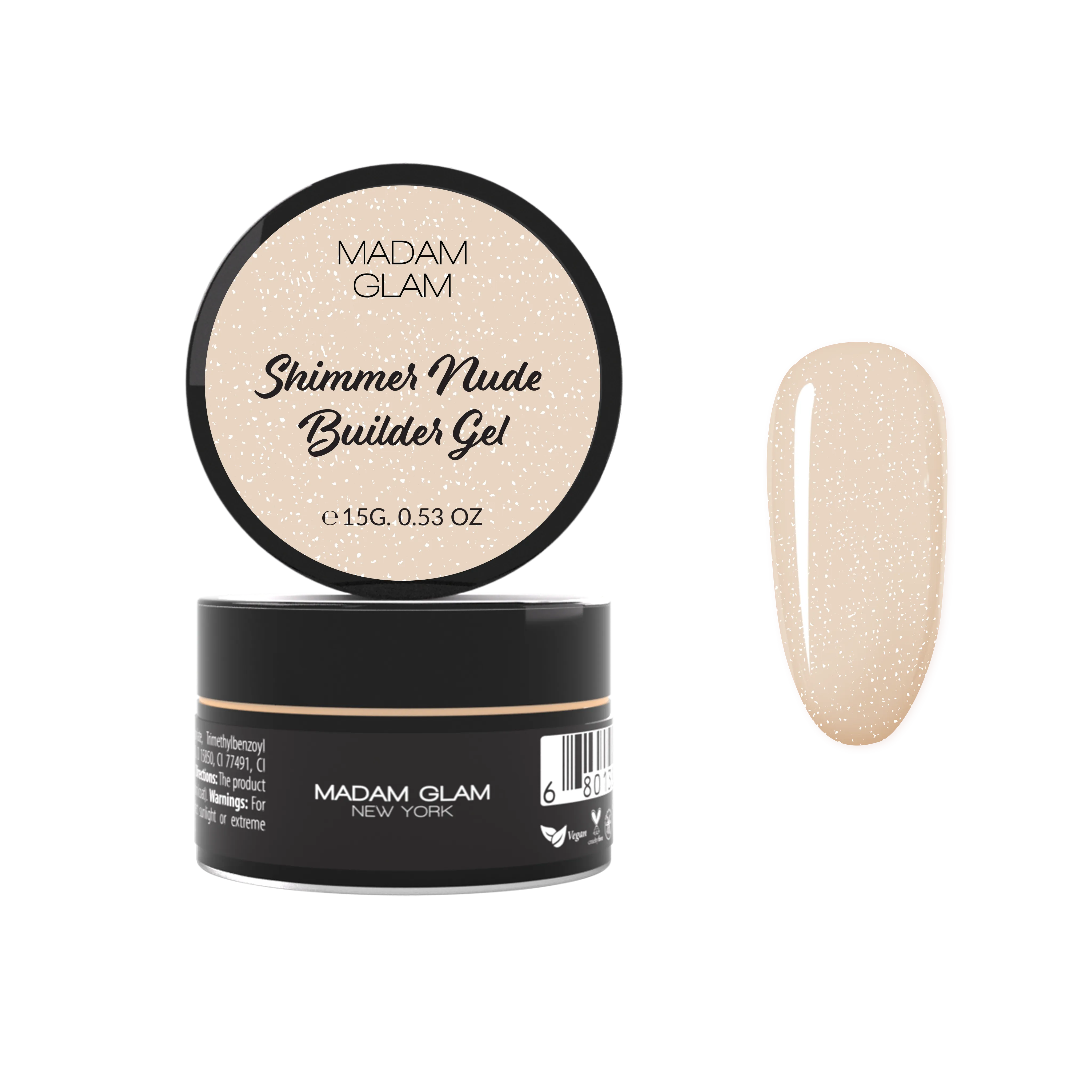 Shimmer Nude Builder Gel