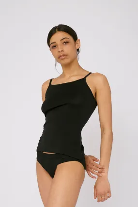 TENCEL™<br>lite singlet black<br>by Organic Basics